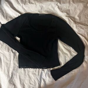 Brandy Melville Black Sleeveless Top